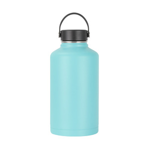 Jarra de Agua Aislada al Vacío de Acero Inoxidable 304 de 64 oz con Asa y Logotipo Personalizado - Product Image 6