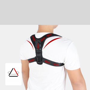 Wholesale XSSHAPE Best Soft Adjustable Breathable Neoprene <strong>Upper</strong> Shoulder Posture Correction <strong>Back</strong> <strong>Support</strong> for Men and Women - Product Image 3