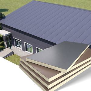 <span class=keywords><strong>Paneles</strong></span> aislados de metal SUNTO, tablero de aislamiento prefabricado <span class=keywords><strong>para</strong></span> casa Exterior, Villa, almacén, techo, taller, pared sándwich - Product Image 1