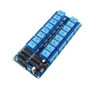 16 Channel 5V relay module relay control board with optocoupler protection with LM2576