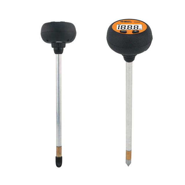 3 in 1 Digital Soil PH Moisture Temp Tester SMART SENSOR Probe Meter for Garden Potted Plant Growing Multifunction pH Meter