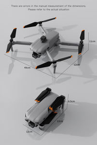 Dron GPS SJY-019 con Cámara 4K, Gimbal Mecánico de 3 Ejes, Evitación de Obstáculos de 360°, 6KM, 5G WiFi FPV, UAV para Mapeo Profesional, Plástico - Product Image 2