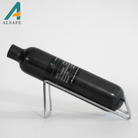 Bouteille de gaz haute pression Alsafe 300 bar 480cc Cylindre en fibre de carbone