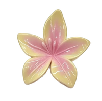 Épingle à cheveux en forme de fleur grande taille, style vacances à la plage, la plus vendue, avec crochet pour l'arrière de la tête