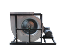 Ventilateur multi-pales à double entrée avec un volume d'air élevé, sur pied, personnalisable OEM, classé IP54/IP55 pour la ventilation industrielle