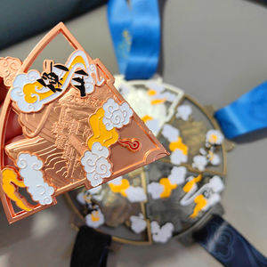 अनुकूलन योग्य 3 डी नरम तामचीनी पहेली धातु पदक निर्माण स्मारक गठबंधन पदक विजेता ट्रॉफी पदक और पट्टिकाएं - Product Image 2