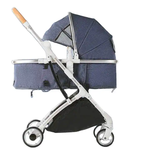 Poussette 2-en-1 légère et pliable pour nouveau-né, vente directe d'usine, livraison directe - Product Image 3