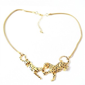 Iscover-collar de leopardo chapado en oro potify 2023, colgante personalizado - Product Image 3