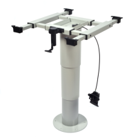 Kit de conversion de pieds de table de camping-car polyvalent en alliage d'aluminium Rotation à 360 ° Conception télescopique Pièces de carrosserie pour camping-car