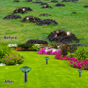 Không thấm nước IP65 ngoài trời năng lượng mặt trời Powered động vật Repeller Hot Bán vườn rau lĩnh vực sân nốt ruồi động vật gặm nhấm rắn Repellent - Product Image 4