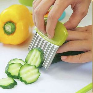 Potato Crinkle French Fry <b>Chopper</b> Slicer Salad Chopping Knife and <b>Vegetable</b> Potato Fries Cutter Steel Blade Cutting Tool - Product Image 4
