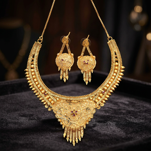 Collares de microformación chapados en oro para bodas y ocasiones especiales, regalo de joyería para mujeres, cobre y latón chapado en oro laminado - Product Image 6