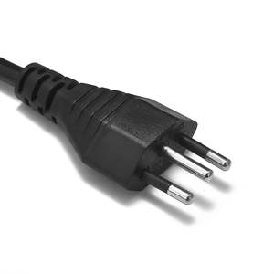 Brésil prise 1m/1.5m/<span class=keywords><strong>3m</strong></span> câble d'<span class=keywords><strong>alimentation</strong></span> ca 0.75mm IEC C13 <span class=keywords><strong>cordon</strong></span> d'<span class=keywords><strong>alimentation</strong></span> pour Dell <span class=keywords><strong>Samsung</strong></span> PC moniteur d'ordinateur imprimante pour LG <span class=keywords><strong>TV</strong></span> lecteur CD - Product Image 3