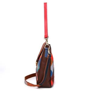 Ladies <b>Small</b> square Underarm <b>Bag</b> Genuine Cow <b>Leather</b> Crossbody Shoulder <b>Bags</b> Rhombus Stitching Women Handbag Purse - Product Image 3