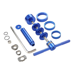 Kit d'outils pour support de pédalier de vélo BB86 PF30 92 386 en alliage d'aluminium bleu pour l'installation et le démontage de vélos de montagne - Product Image 2