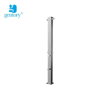 Ensemble de colonne de douche extérieure en acier inoxydable avec design classique pour piscines et Hotels-S320-2