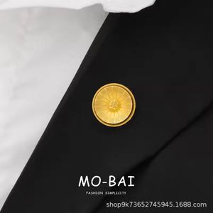 Barrister Badge Metal Alloy <b>Brooch</b> Unisex Legal Accessory Gold And <b>Silver</b> Plated Corsage Style - Product Image 2
