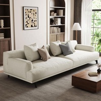 Ensemble de canapés modulaires modernes 3+2+1 pour salon, chambre, école, villa, appartement, parc, maison, bar, loft, sous-sol, en tissu