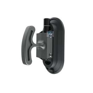 Ventouse à vide en alliage d'aluminium avec poignée en T, en silicone, ovale, mince, pour verre/marbre/armoires, charge de 50 kg, anti-rayures - Product Image 4