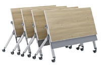Chaise de bureau scolaire double en métal de style industriel pour enfants, table de formation pliable, garantie 2 ans, ISO, bureau à domicile