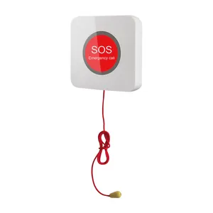 SOS alarm emergency button for Hospital nursing home toilet factory call system