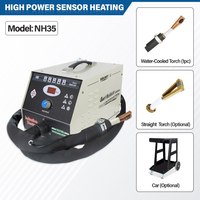 Outil d'induction de réparation de bosses de carrosserie de voiture en métal à haute efficacité, machine de chauffage magnétique portable de 3,5 kW