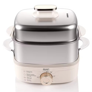 Vaporera Eléctrica para Huevos de 350W con Diseño Vertical de Doble Capa Diseñada para Cocinar Huevos de Forma Eficiente en Casa - Product Image 1