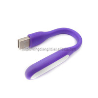 Ampoule LED Gadget USB en métal flexible Lumière LED USB ultra lumineuse Lampe LED USB pliable