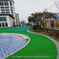 Granulés de caoutchouc EPDM Runsure avec liant polyuréthane - Écologiques, résistants aux intempéries, pour terrains de sport et aires de jeux - Échantillon gratuit