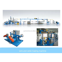 Machines d'extrusion de fil de cuivre pour couche isolante, ligne de production de câbles