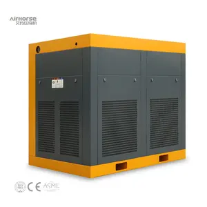 고성능 산업용 45KW 8Bar 10Bar 2 단 공기 압축기 10 Bar 2 단 회전 나사식 공기 압축기 기계