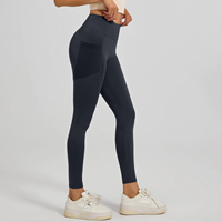 Leggings de yoga taille haute effet seconde peau pour femme avec poche latérale, extensibles, effet ventre plat et rehaussement des fesses, pour le fitness et l'entraînement sportif