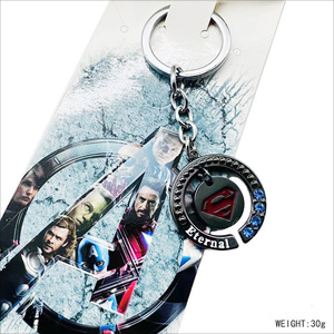 Vente chaude En Gros Anime Dessin Animé Super-Héros Périphérique Mutant Chauve-Souris Iron Man Sac À Dos Porte-clés Pendentif Bibelot - Product Image 2