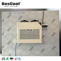Congélateur monobloc automatique, chambre froide, unité de réfrigération à condensation par chute verticale, refroidisseur de stockage