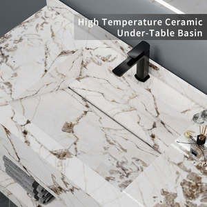 Vente chaude Étanche Double Couche Rock <span class=keywords><strong>Dalle</strong></span> One Piece Bassin Salle De Bains Vanité Convient Pour Appartement Salle De Bains Et Autres - Product Image 2