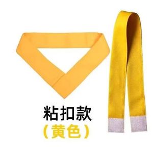 Triangular Scarf Monochrome Geometric Adult Kitchen Uniform Accessory Velcro Closure - Product Image 4