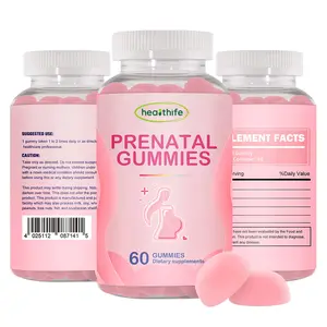 Fertility Multivitamin Folic Acid Prenatal Gummies With Vitamin K2 Methylated Folate Vitamin B6