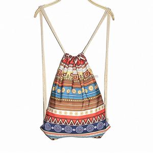 High King Natural Jute Burlap Large Eco <b>Canvas</b> <b>Drawstring</b> <b>Bag</b> Blank Custom <b>Drawstring</b> Backpack - Product Image 4