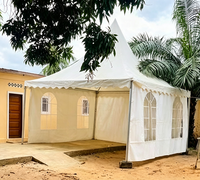 Tente Pagode en Aluminium d'Usine, Tente à Véranda Haute pour Événements Extérieurs, Mariages, Fêtes et Expositions