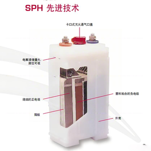 1.2V 560AH 12V 24V SAFT SBH Industrial Batteries NiCd Rechargeable Battery For Diesel Generator Engine Start Railway Station - Product Image 2