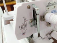 Machine à coudre interlock à double aiguille JUKKY 257, conception de corps métallique pour la production de vêtements, utilisations domestiques et industrielles
