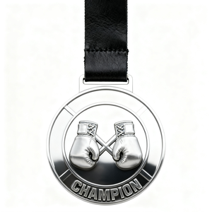 Medalla de Boxeo Conmemorativa de Aleación de Zinc Fundida a Presión, Diseño Personalizado, Medallas de Boxeo de Competición de Alta Calidad al por Mayor para Premios - Product Image 3