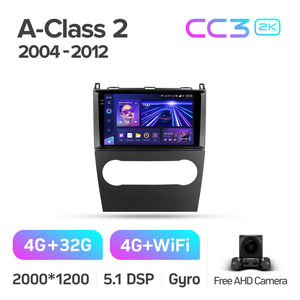 Lecteur DVD de voiture TEYES CC3 2K pour Mercedes-Benz Classe A 2 W169 C169 <span class=keywords><strong>2004</strong></span> - 2012 Lecteur DVD de voiture <span class=keywords><strong>9</strong></span> pouces Android Navigation - Product Image 2