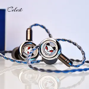 Celest Ohrhörer Guangdong Original hohe Qualität 3,5 2,5 mm kabelgebundene Gaming-Ohrhörer unsichtbare In-Ear HiFi-Ohrhörer für Mobilfunk Musik