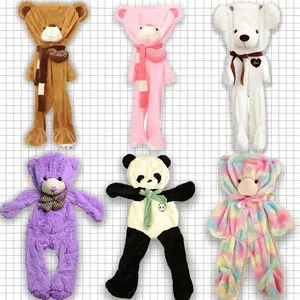 CustomPlushMaker Com <b>Wholesale</b> Custom Stuffed <b>Animal</b> Toy Giant Soft Toys Teddy Bear Skin <b>Unstuffed</b> <b>Plush</b> <b>Animal</b> Skins - Product Image 2