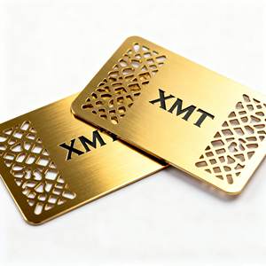 Carte de visite en métal gravée au laser, en acier inoxydable couleur argent, gravure personnalisée, impression colorée haut de gamme, bon marché - Product Image 2