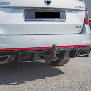 Nouveau diffuseur de pare-chocs arrière <span class=keywords><strong>RS</strong></span> avec kit carrosserie d'échappement pour <span class=keywords><strong>Skoda</strong></span> <span class=keywords><strong>Octavia</strong></span> MK3 3.5 Break Berline 2013 2020 <span class=keywords><strong>2018</strong></span> 2019 Accessoire de tuning Pièces automobiles - Product Image 1
