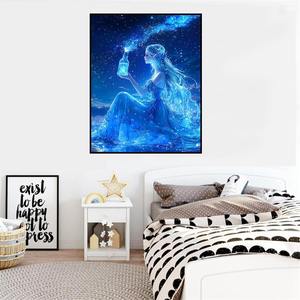 Nouveau douze Constellations fini <span class=keywords><strong>affiche</strong></span> dessin animé Animation ciel étoilé peinture décorative moderne - Product Image 5