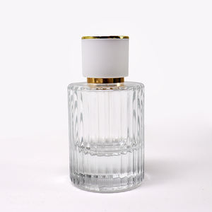 ขวดน้ำหอมทรงกลม 50 มล. หรูหรา น้ำหนักมาก คุณภาพสูง ดีไซน์ขวดปรับแต่งได้ บรรจุภัณฑ์แก้วสำหรับผลิตภัณฑ์ดูแลผิวแบบกำหนดเอง - Product Image 3