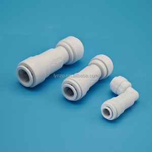 La vanne de retenue en forme de L Lynzo de <span class=keywords><strong>1</strong></span>/<span class=keywords><strong>4</strong></span> pouce à <span class=keywords><strong>1</strong></span>/2 pouce convient aux purificateurs d'eau par osmose inverse et aux machines à café. - Product Image 6